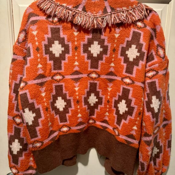 Boho Sweater With Tassels - Picture 2 of 4